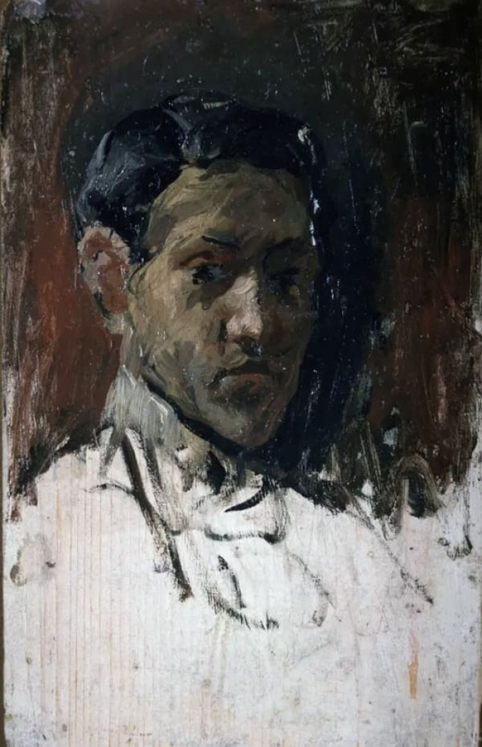 One of Pablo Picasso’s first ever self portraits from 1896