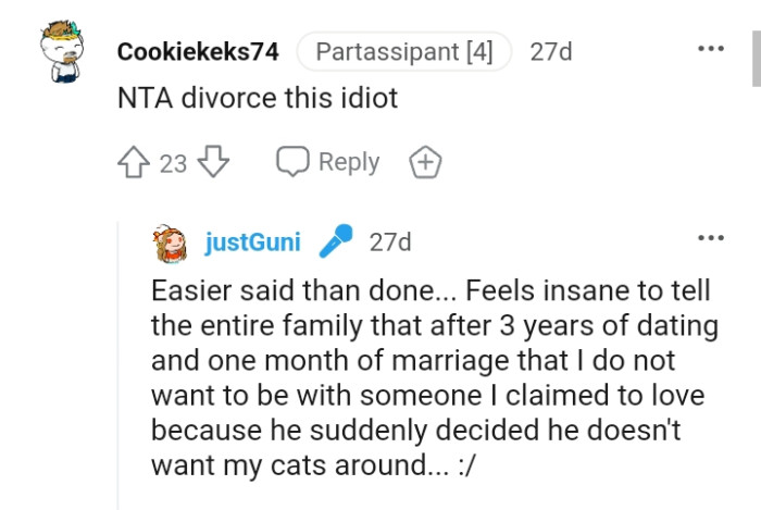 The OP says that it's easier said than done