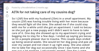 Woman Yells At Sick Sibling For Not Taking Care Of Her Puppy, Calls Her An Animal Abuser