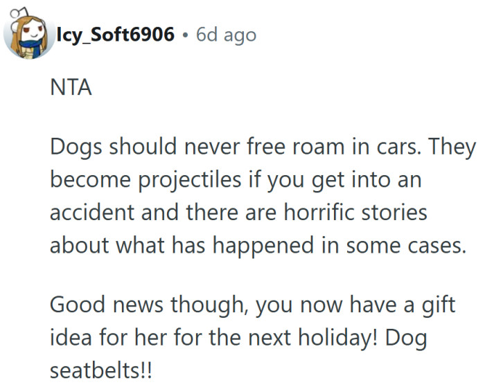 A tough truth wrapped in humor—sometimes love means giving the gift of restraint.