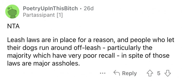 Laws are made for a reason.