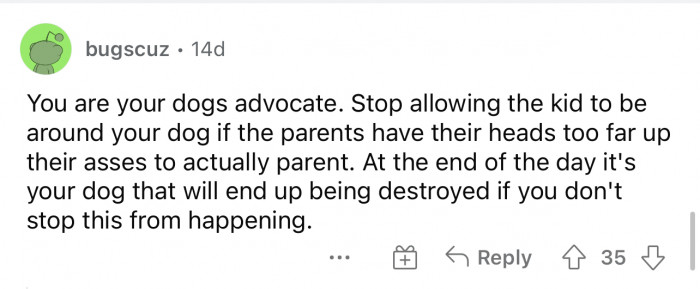 Both of them can easily get hurt if something isn't done about it.