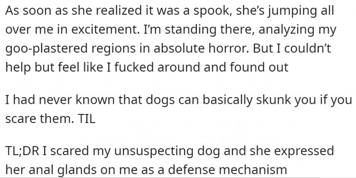 Yet, this experience was very educative for him: