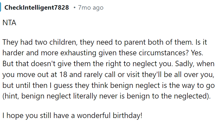 They need to parent all their kids