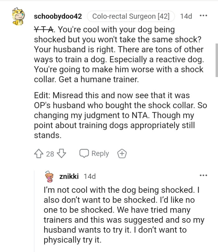 This Redditor Was for the YTA Before Changing Their Mind