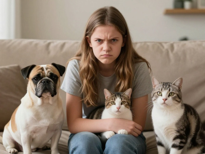 The stepdaughter accused the family of favoritism, claimed they were unfair, and even told the son he 