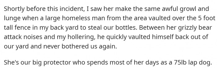 And she has done it before