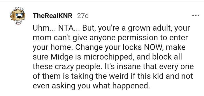 You are a grown adult