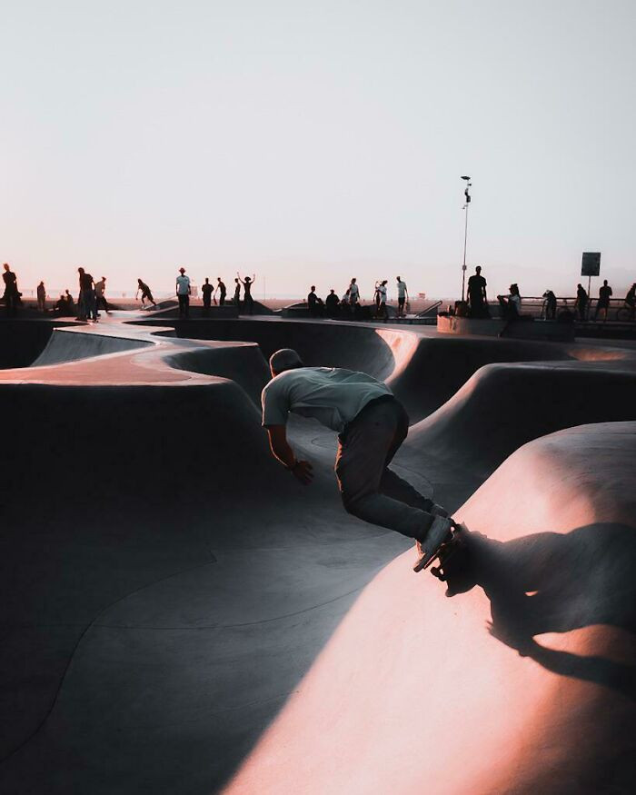 14. Itap Of A Skater In Venice Beach