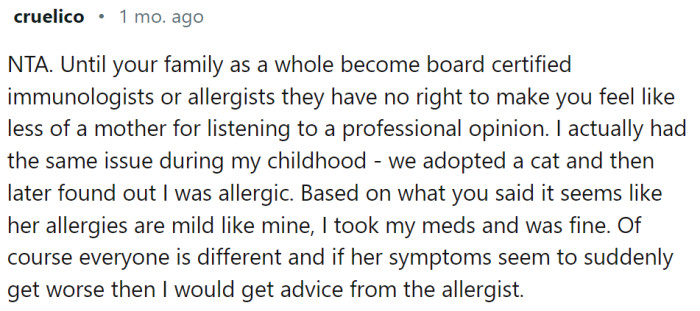 People should listen to certified professionals