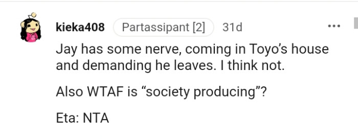 Jay really has some nerves