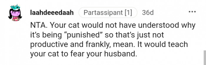 That's just not productive and it's mean