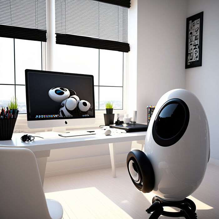 27. Home Office like a Wall-E