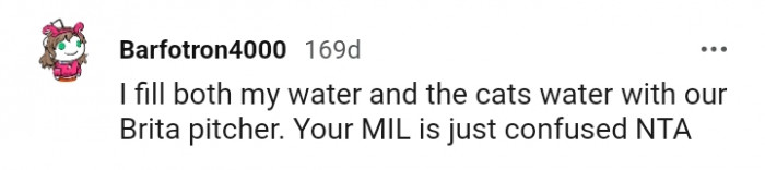 3. Your mother-in-law is just confused