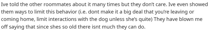 OP mentions that they've informed the other roommates as well, but they don't seem to care. However, it appears that the owners don't really care much either.