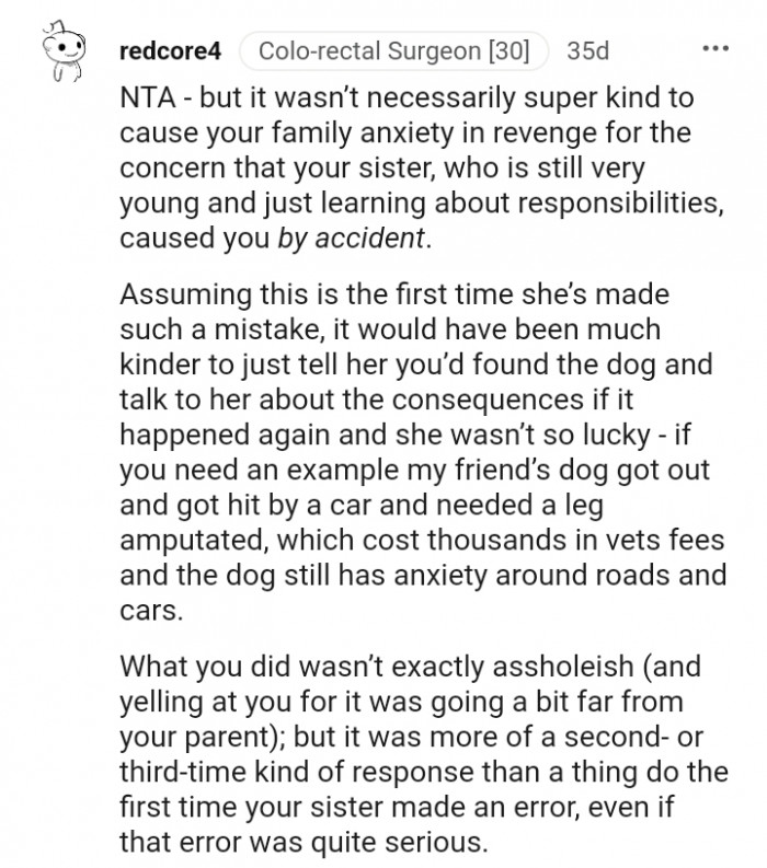 This is the first time she's made such a mistake