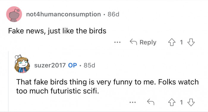 People make conspiracy theories out of anything.