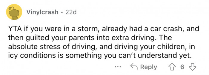 It's something you can't understand yet.