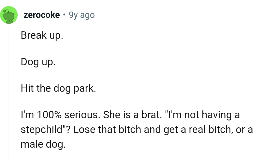 Losing her and getting a real person