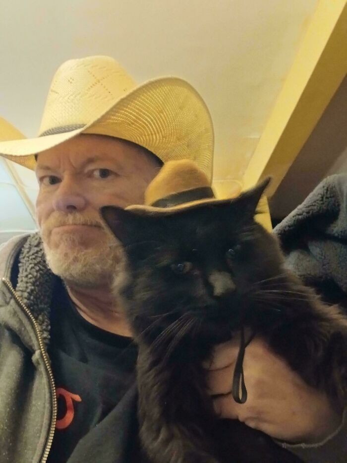 "Im A Grumpy Old Guy Bamboozled Into Cat Adoption. I Dont Know Why They Thought We Were A Good Fit. I Love Him"