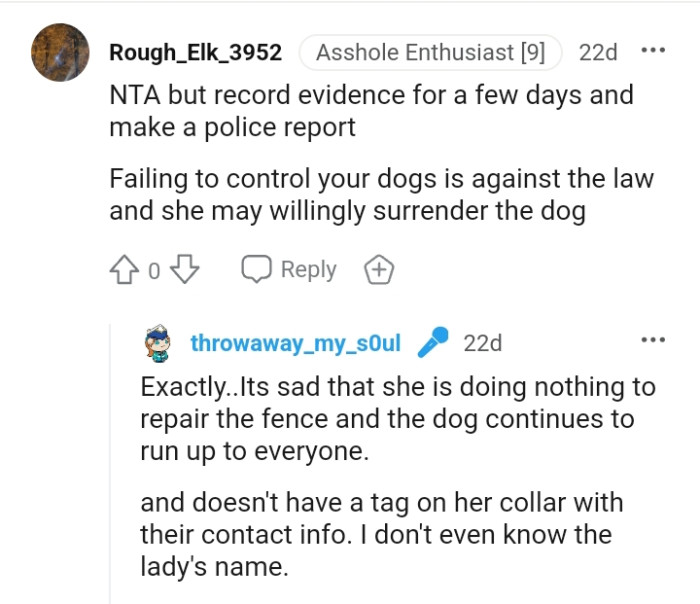 Failing to control your dog is against the law