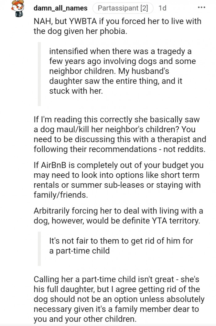 9. You need to discuss this with a therapist