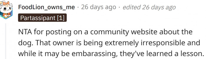 While it may be embarrassing, they've learned a lesson.