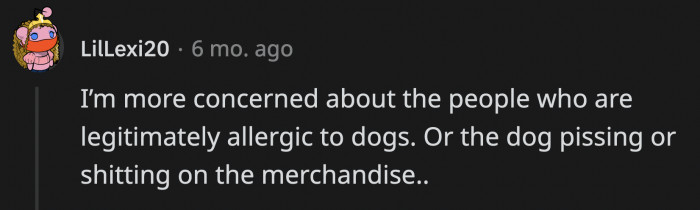 A responsible owner would clean up after their pets but not everyone belongs in that category
