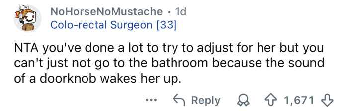 You’ve done enough already.