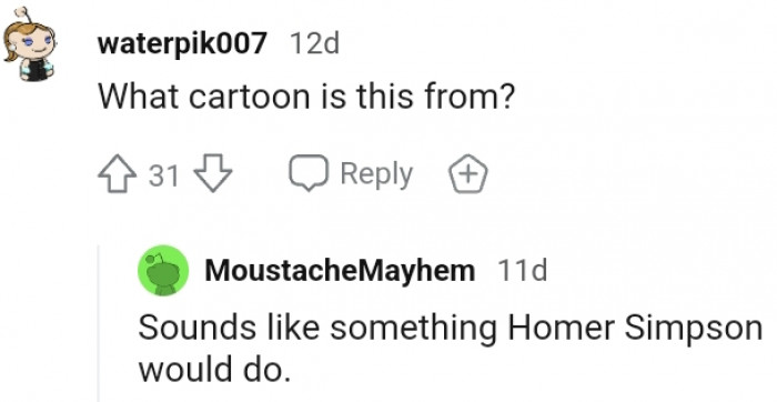 16. This Redditor believes this story is from a cartoon