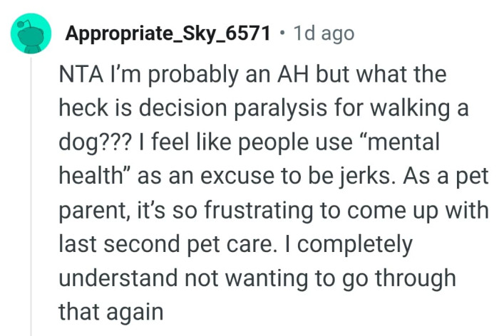 This Redditor just wants to know what decision paralysis is...