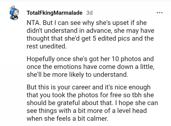 This is your career and it's nice enough...