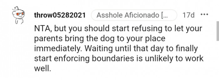 What this Redditor believes the OP should start doing