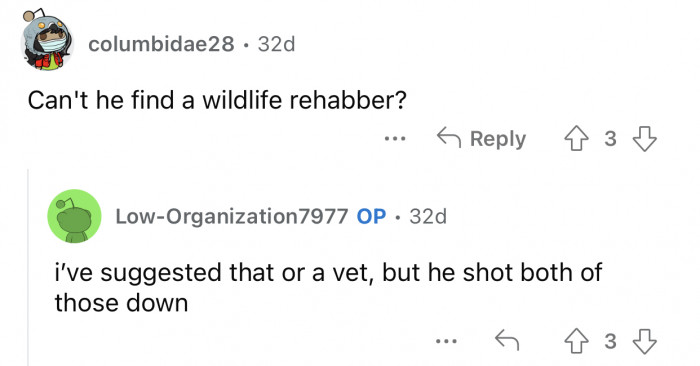 OP's boyfriend refuses all alternative solutions.