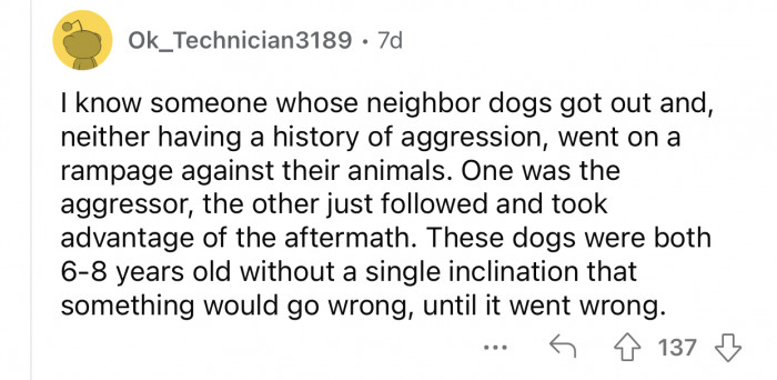 You never think something will go wrong until it actually happens.