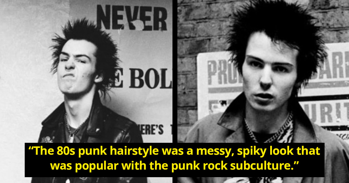 80s punk hair