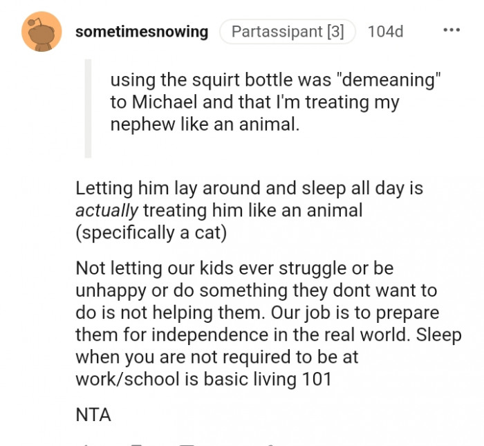 Preparing them for independence in the real world