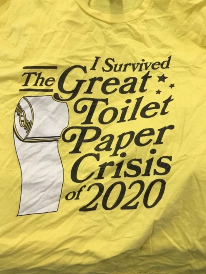 2. The great toilet paper crisis