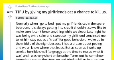 This Cat Was Seconds Away From Killing A Couple In Their Sleep