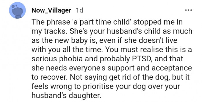 19. She is your husband's child