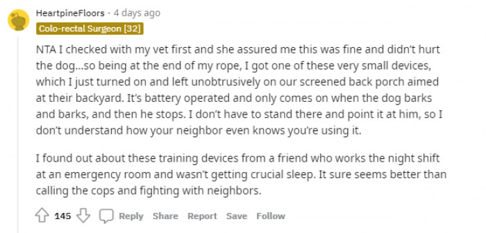 The vet says it's okay.