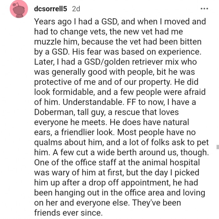 17. Most people have no qualms about him