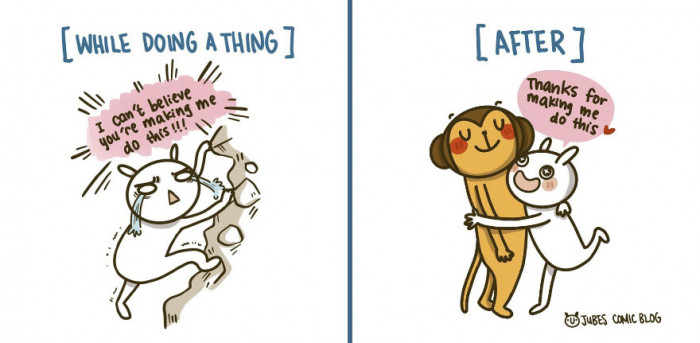 Sometimes, our partners know what's best for us