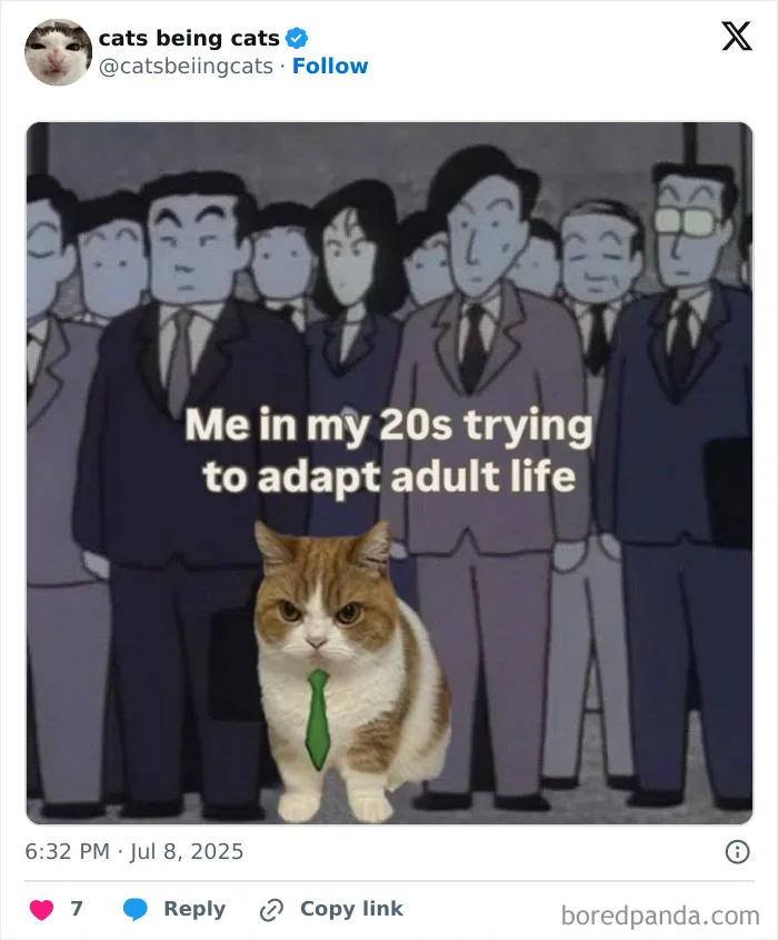 28. He has no idea what he’s doing, but the tie says otherwise.