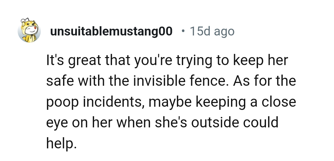 Keeping a Close Eye on Her When She's Outside