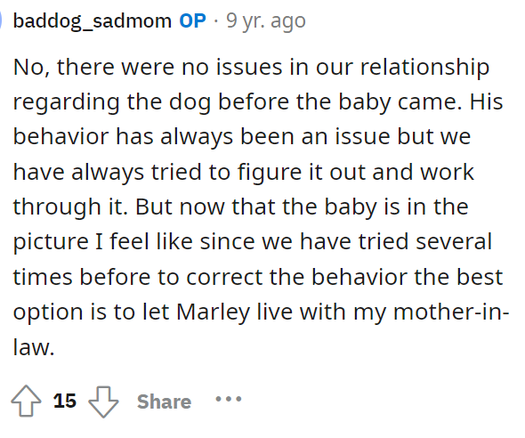 OP responded to the comment above, saying this.