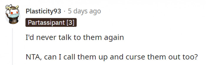11. The bottom line is that they did something that would hurt their child, fully knowing it would