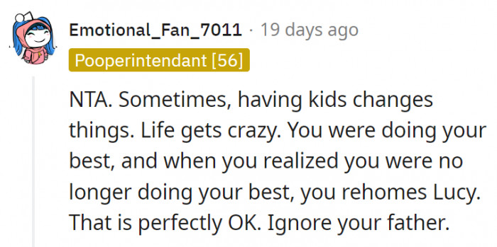 9. With kids, life can get crazy and it's perfectly okay to admit how that changes everything else and make amends for it