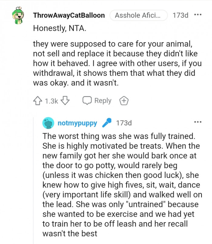 10. If you withdraw, then what they did was okay