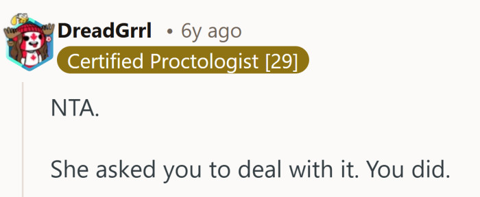 It’s blunt, but it reflects how exhaustion can turn polite requests into firm action.